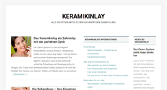 Desktop Screenshot of keramikinlay.info